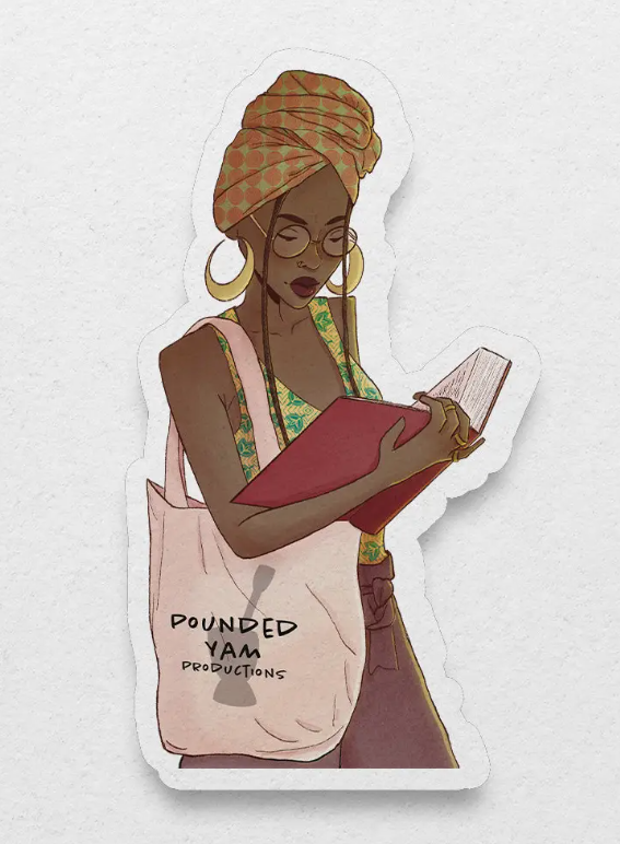 Pounded Yams Productions: Black Girl Reading