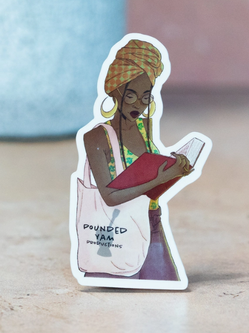 Pounded Yams Productions: Black Girl Reading