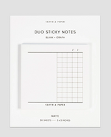 Cloth + Paper: Duo Sticky Notes