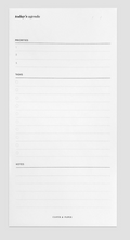 Cloth + Paper: Prioritize Yours Notepad