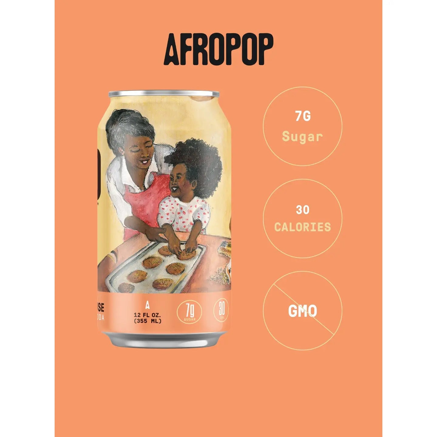 AFROPOP Grandma's House: Butterscotch Soda 8ct