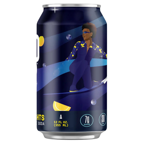 AFROPOP Summer Nights: Blueberry Lemonade Soda 8ct