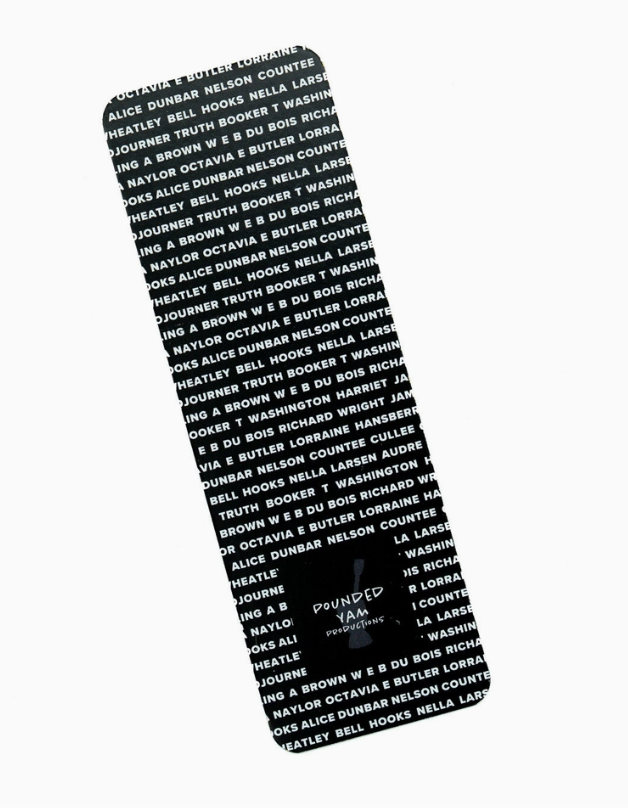 Pounded Yams Productions: Classic Authors Bookmark