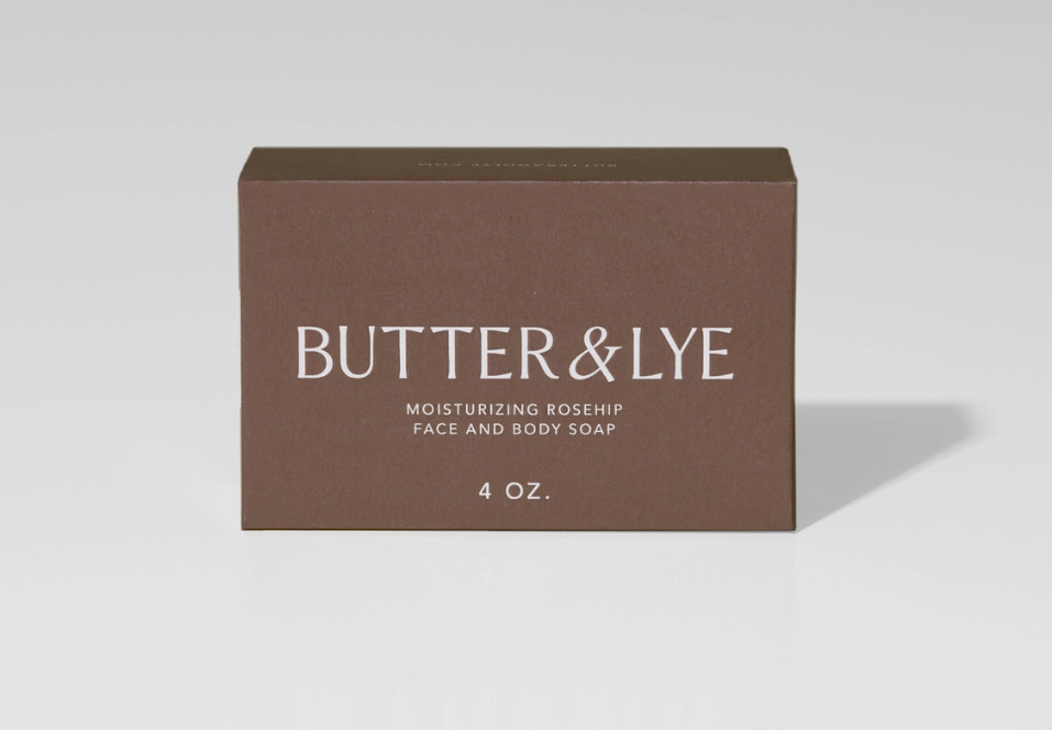Butter & Lye: Moisturizing Rosehip Face and Body Soap