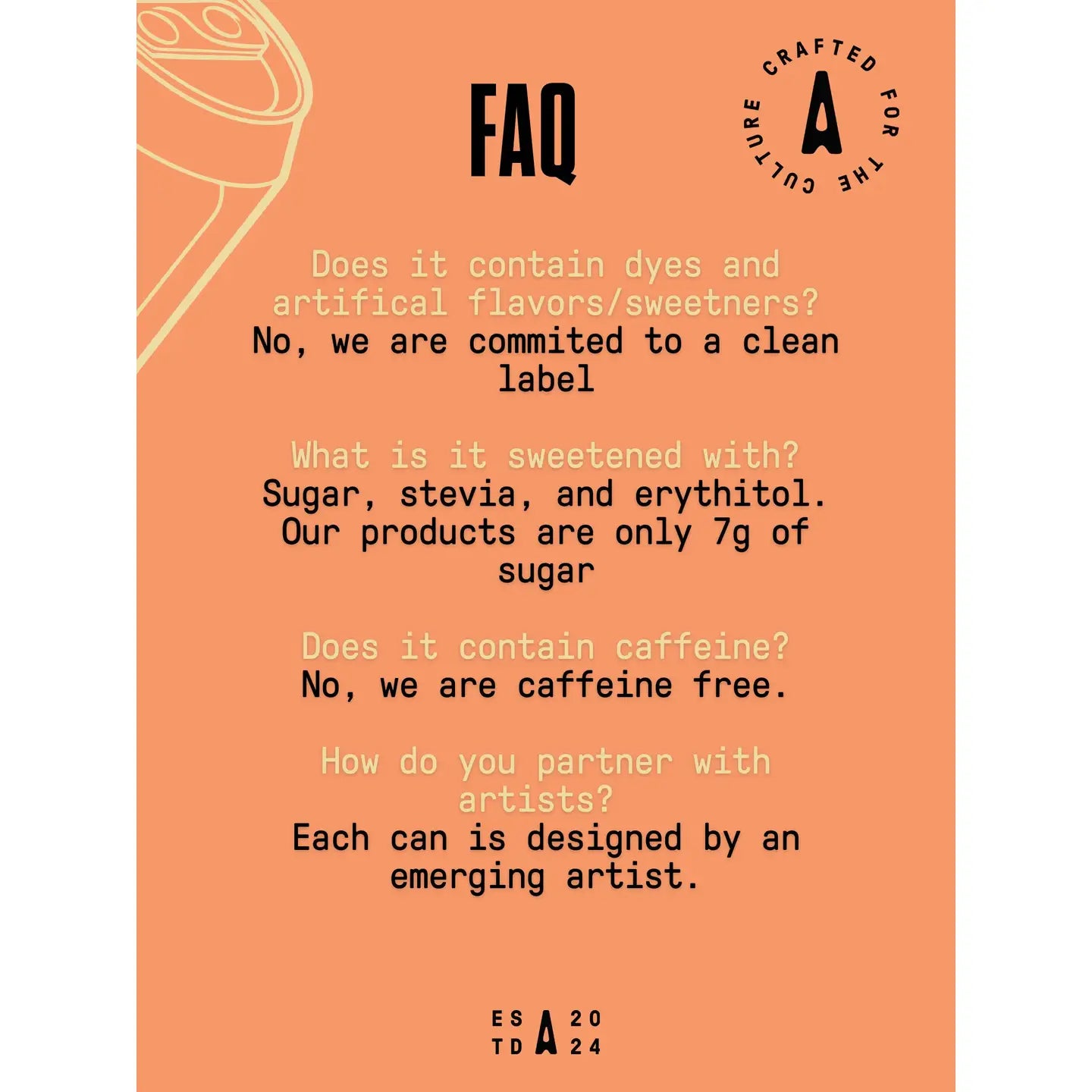 AFROPOP Grandma's House: Butterscotch Soda 8ct