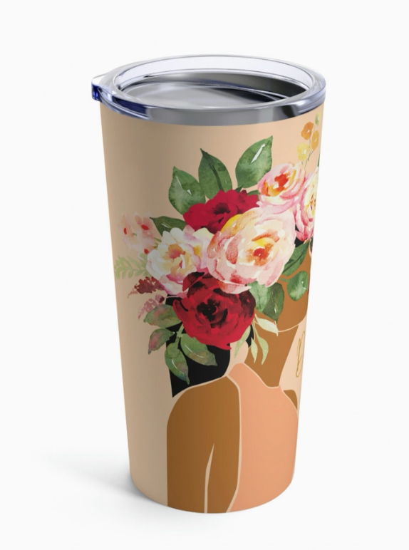 Urban Chic Living: Flower Women Tumbler