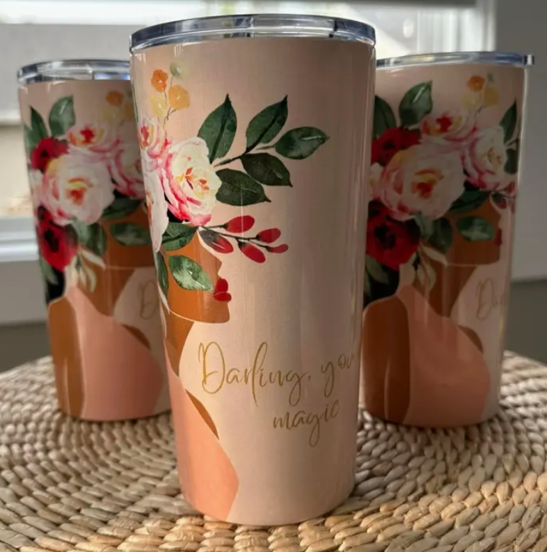 Urban Chic Living: Flower Women Tumbler