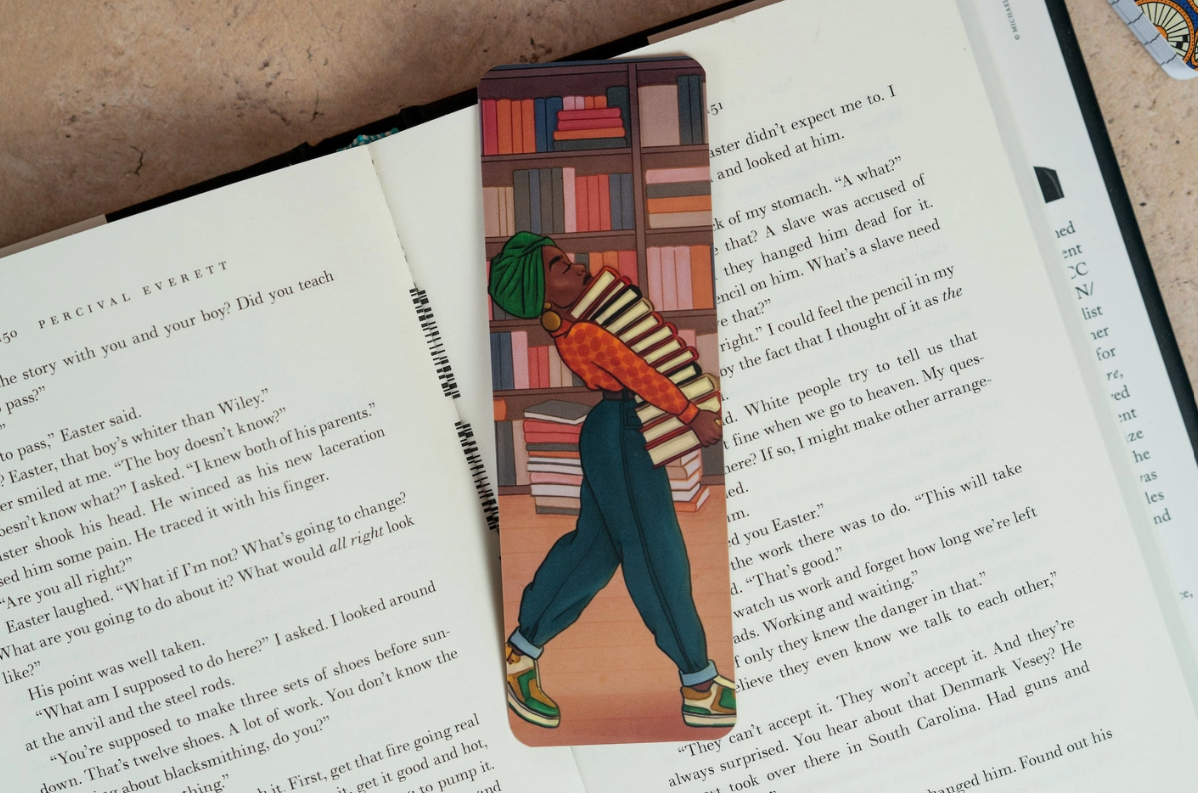 Pounded Yams Productions: Got My Books Bookmark