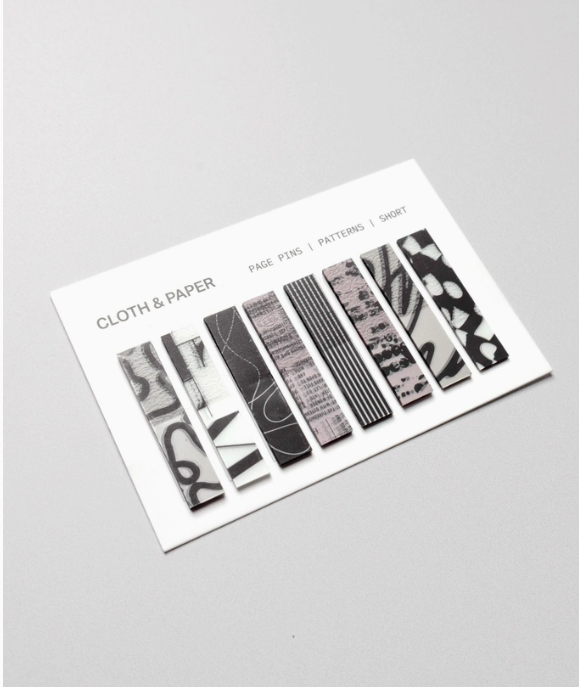 Cloth + Paper: Stylish Page Pins