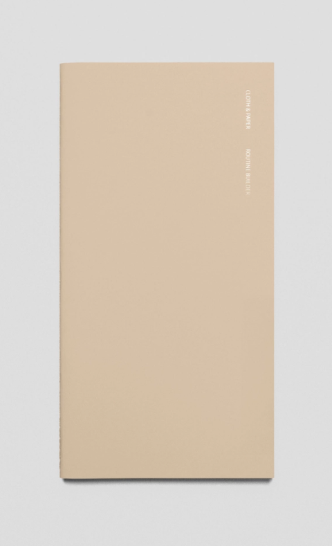 Cloth + Paper: Routine Builder Notebook