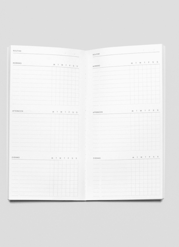 Cloth + Paper: Routine Builder Notebook