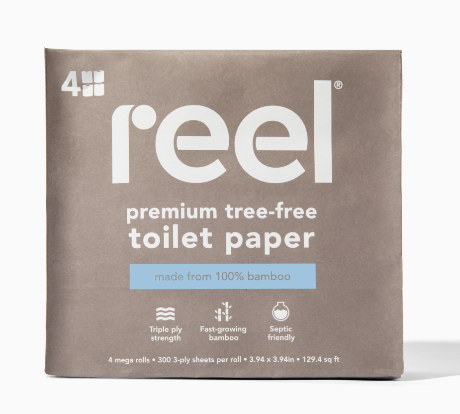Reel Toilet Paper 4ct